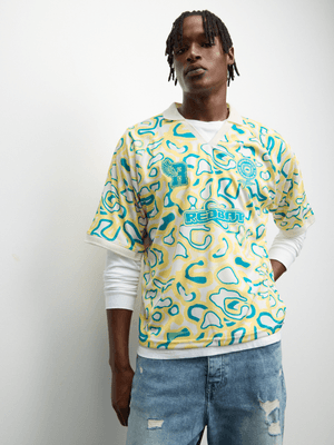 Redbat Athletics Men's Football Yellow Jersey