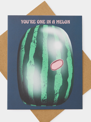 TYPO Dark Blue Premium Nice Birthday Card 2.0