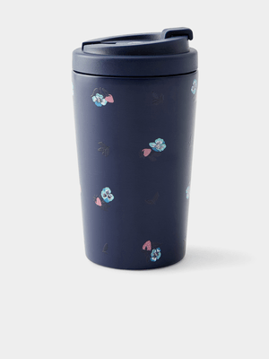 TYPO Navy Metal Commuter Cup