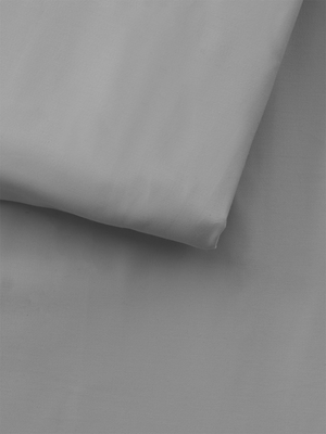 Volpes Polycotton 144tc Grey Flat Sheet