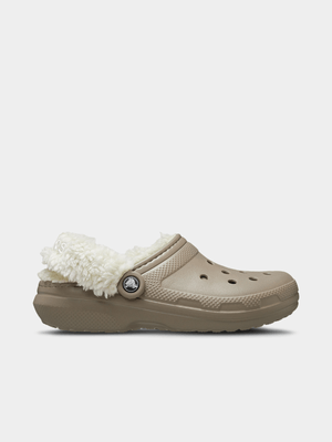 Crocs Classic Fleece Lined Mushroom Clog