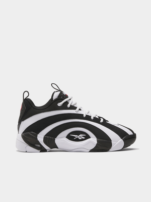 Reebok Men's Shaqnosis Low Black/White Sneaker