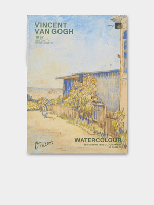 TYPO Van Gogh Premium A4 Stitch Bound Watercolour Book