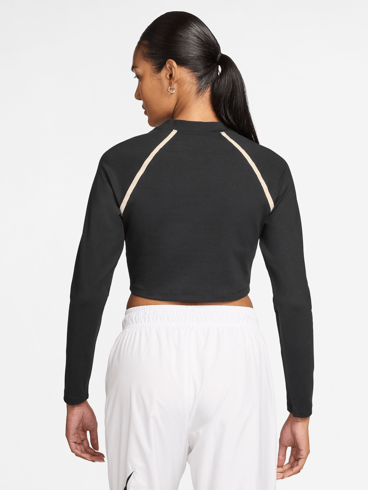 Nike Women's Nsw Street Body Bold Black Cropped Top | Bash