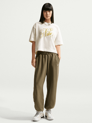 Nike Women's Nsw Boxy Script Sail T-shirt