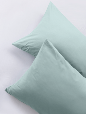 Volpes Cotton 200tc Duck Egg Pillowcase Pair