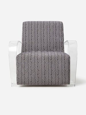 Claire Occasional Chair Pattern Grey