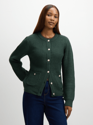 Jet Women’s Green Chanel Cardigan