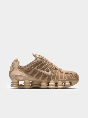 Nike Women's Shox TL Linen/Silver Sneaker