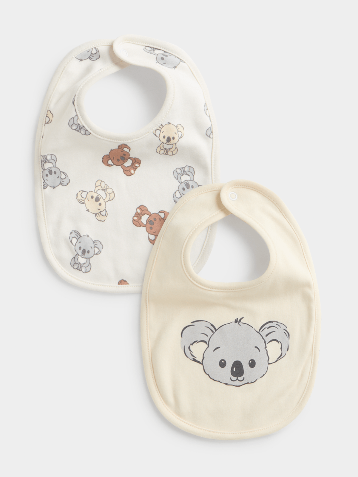 Jet Baby Unisex Koala AOP Multi 2 Pack Bibs | Bash