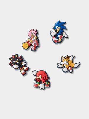 Crocs Multi Sonic the Hedgehog 5 Pack Jibbitz