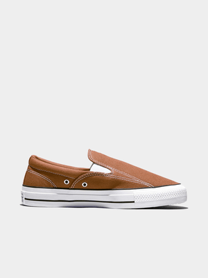 Mens Converse CTAS Malden Slip-in Brown/White Sneaker