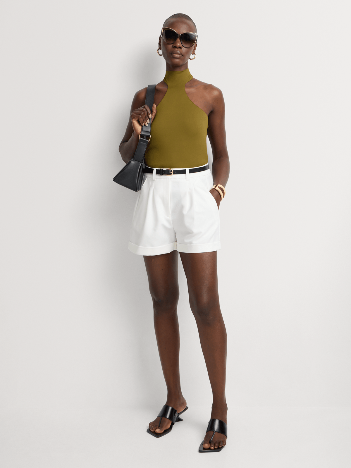 Polyamide Halter Neck Top | Bash
