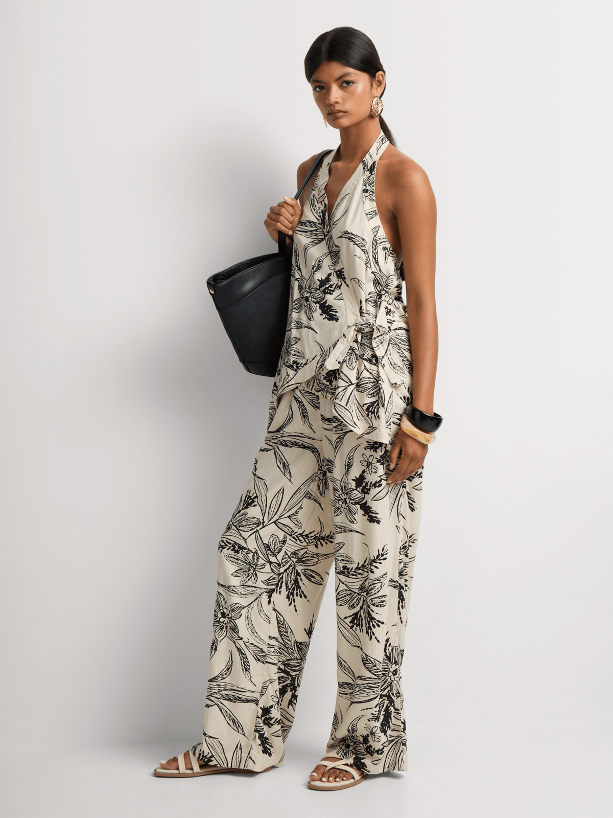 Viscose Blend Elasticated Waist Wide Leg Pants - Bash: Online Shopping - Shop Clothing, Sports, Home & Electronics Online in SA