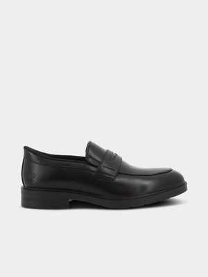 Men's Pierre Cardin Black Eezy Fit Slip On Loafer
