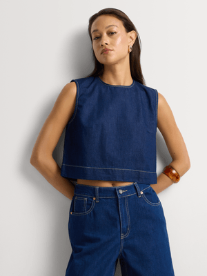 FF Denim Shell Top