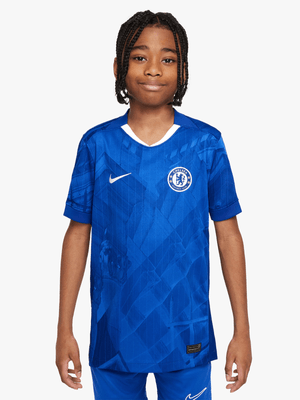 Nike Youth Chelsea Home 25/26 Blue Stadium Jersey