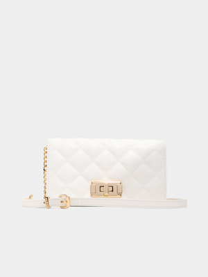 Women's Aldo Kerira White Crossbody Bag