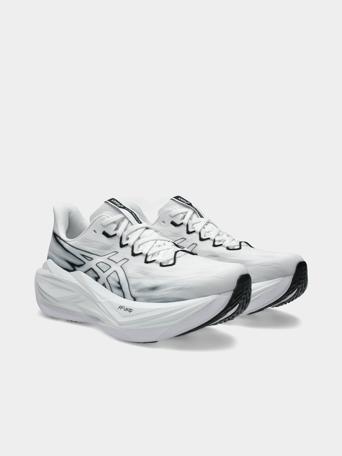 ASICS Mens Superblast 3 White/Black Running Shoes | Bash
