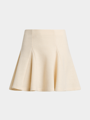 GIRLS CUT N SEW SKIRT NATURAL