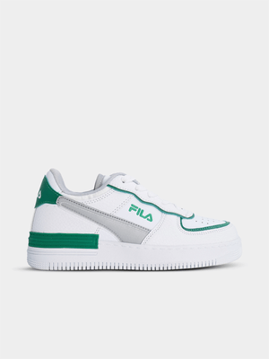 Junior Fila Riley White/Green Sneaker