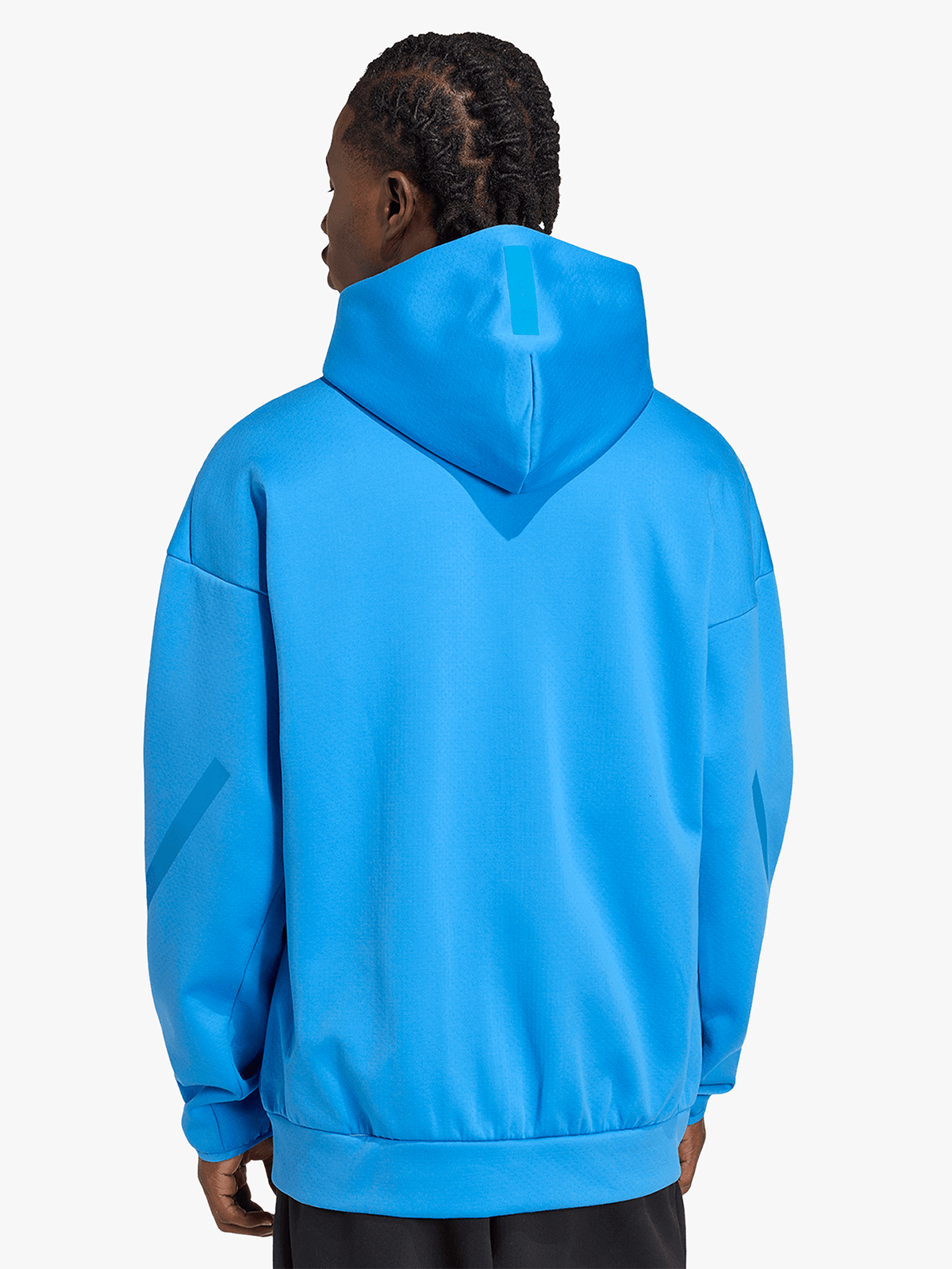 adidas Mens Z.N.E. Full Zip Blue Track Jacket | Bash