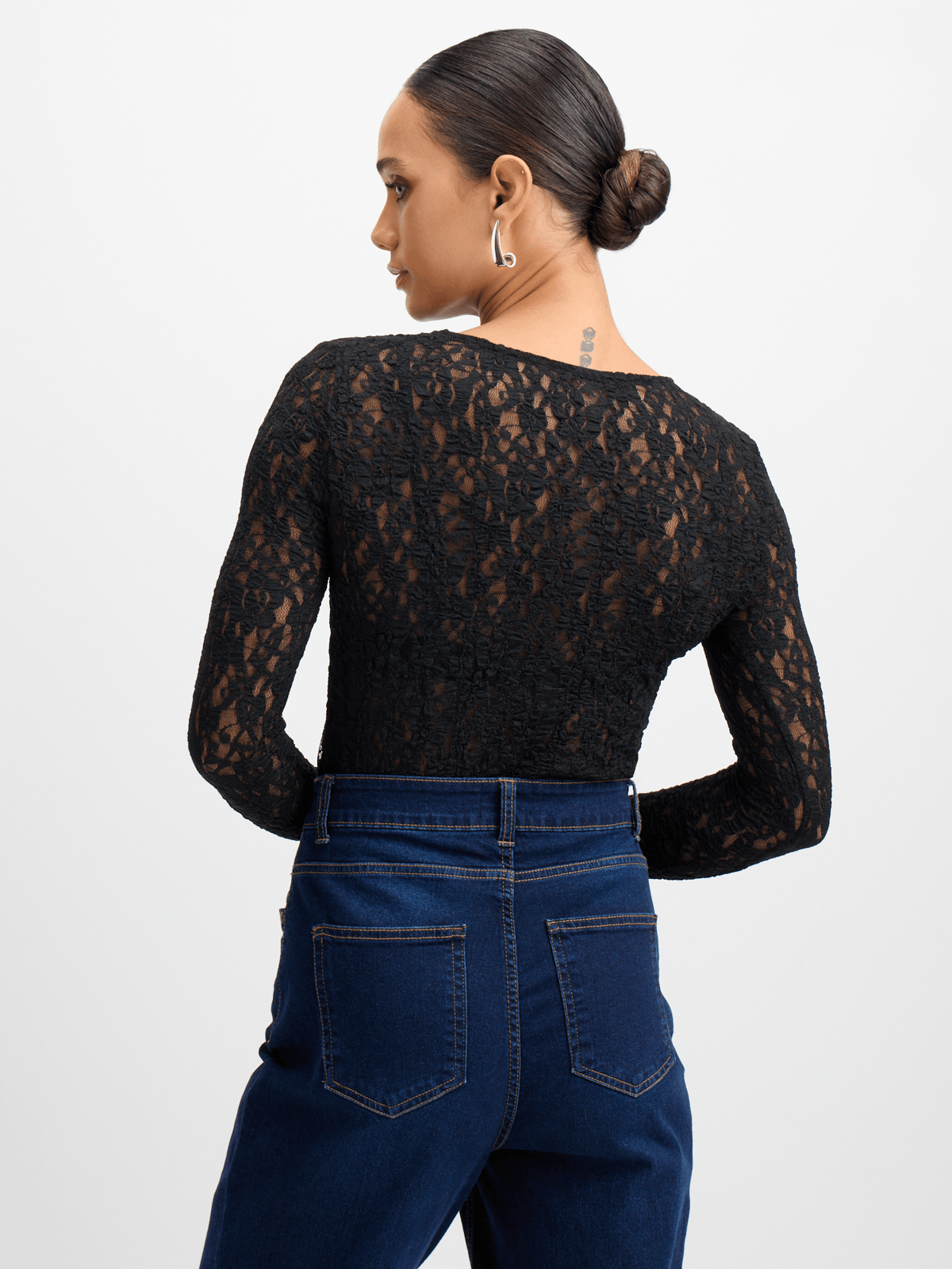 Exact Women's Black Lace Top | Bash