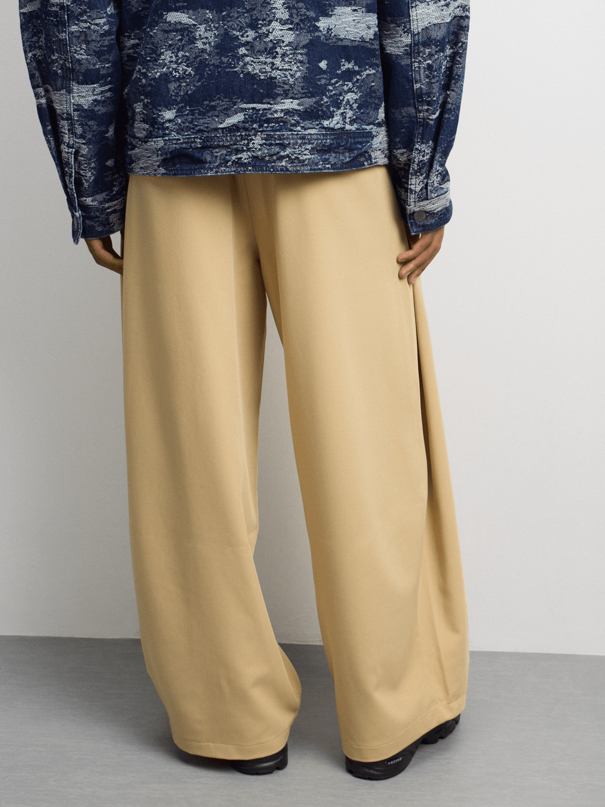 Archive Men's Side Pleat Stone Pants | Bash