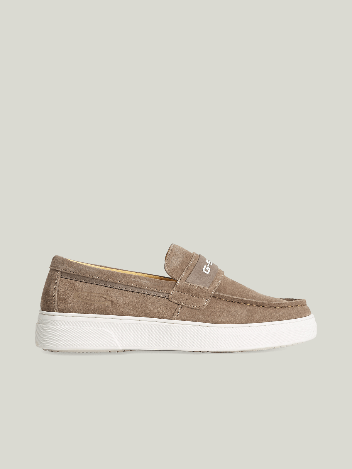 G-Star Men's Straker Nubuck Brown Loafer | Bash