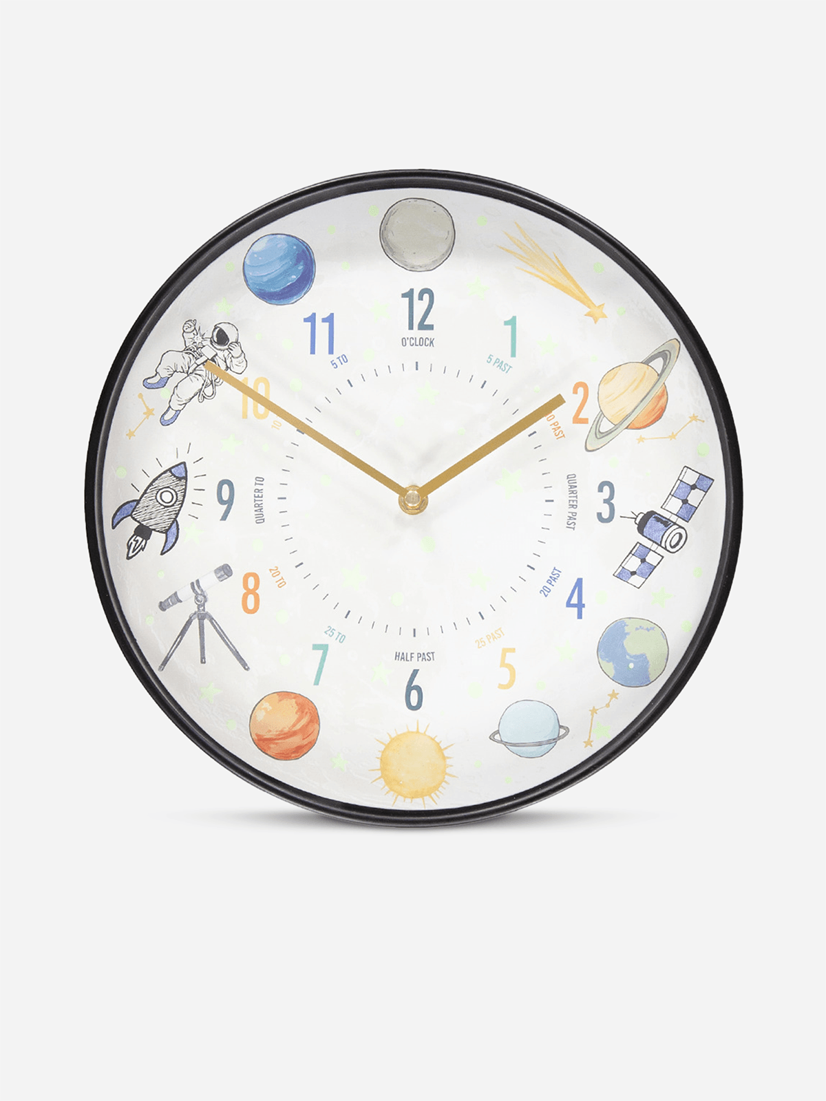 Jet Home Space Clock | Bash
