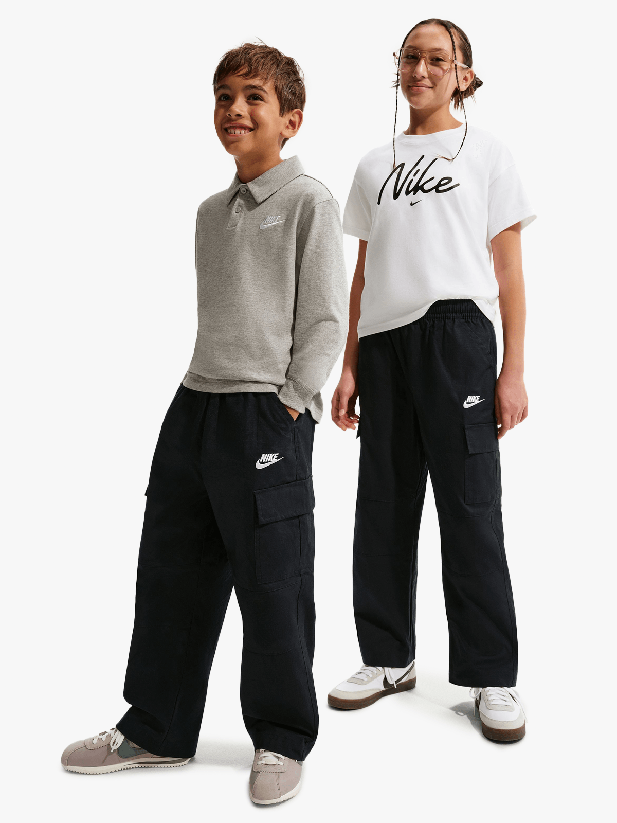 00s NIKE archive black cargo pants バギー Nike Unisex Youth Black Cargo Pants | Bash