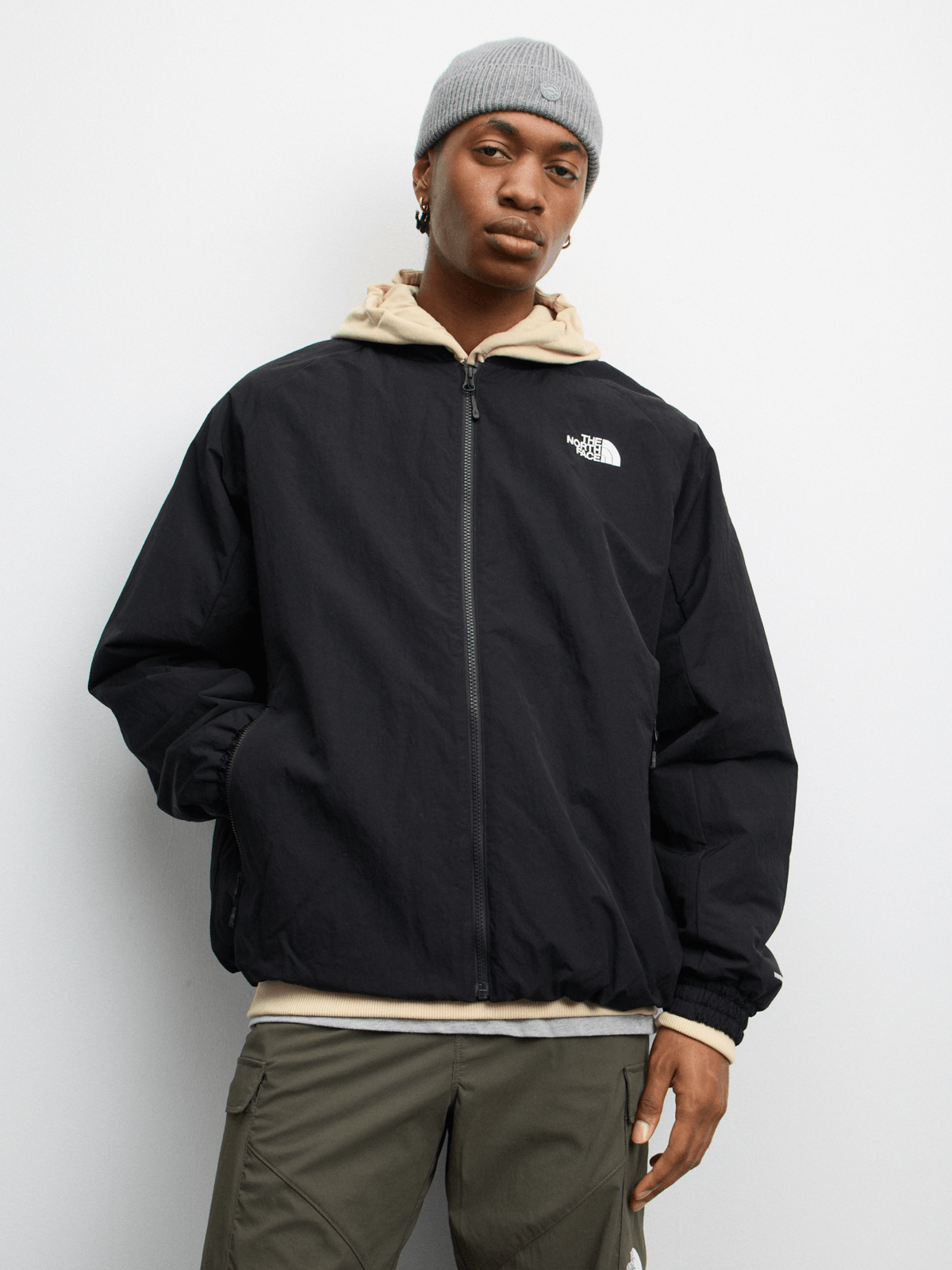 The North Face Men's Nse Light Insulated Bomber Black Jacket | Bash