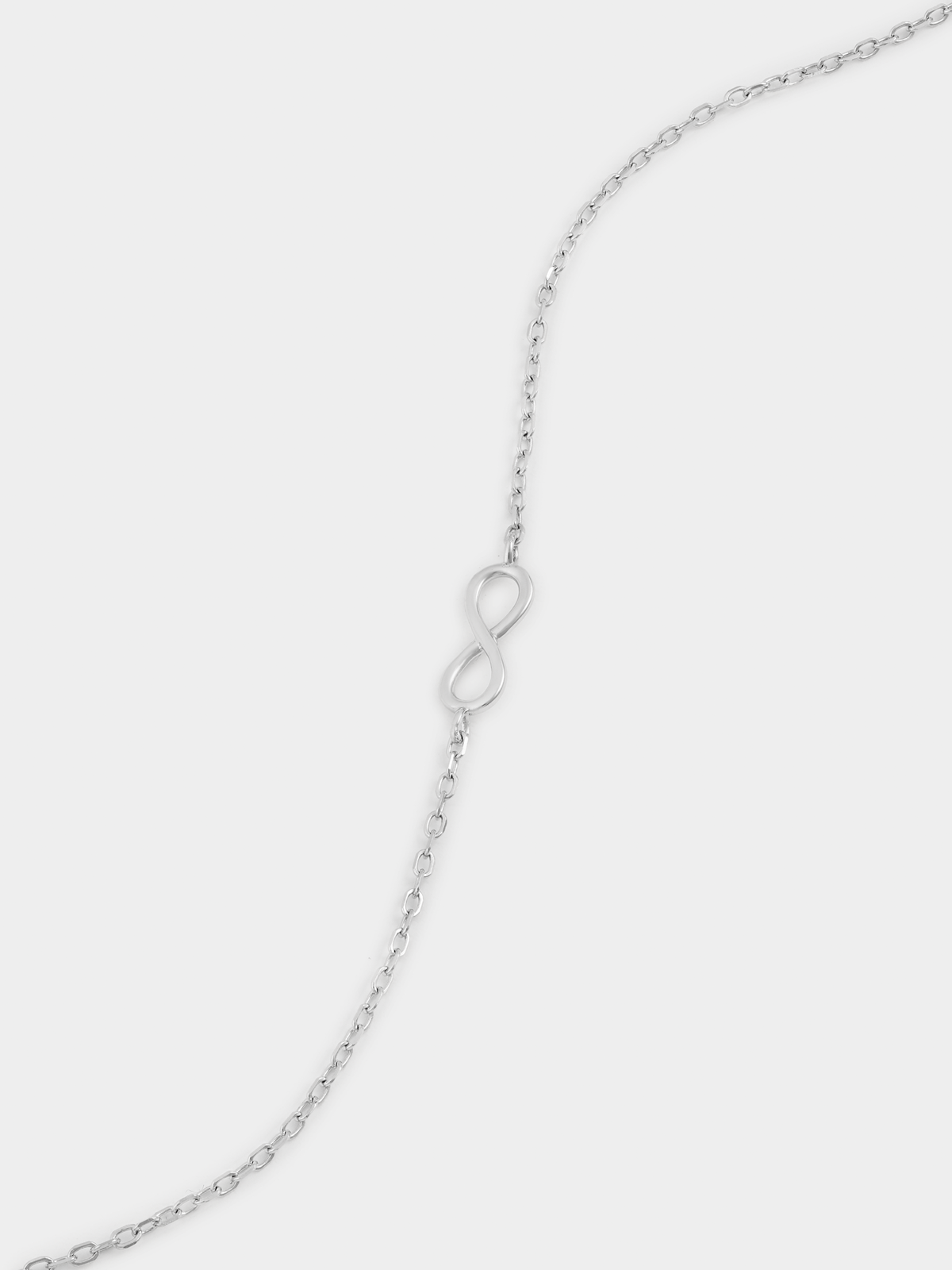 16cm silver bracelet＆Infinitycharm Sterling Silver Infinity Symbol Bracelet | Bash