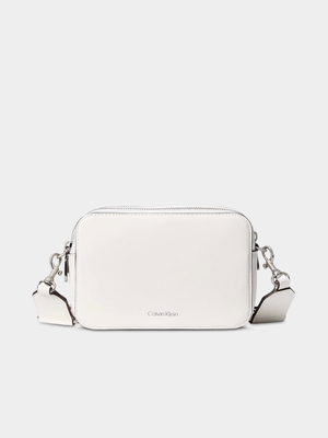 Women's Calvin Klein White Alyssum Camera Bag