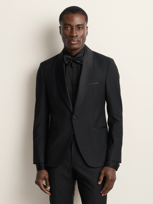 Fabiani Men's Black Tuxedo Shawl Jacket
