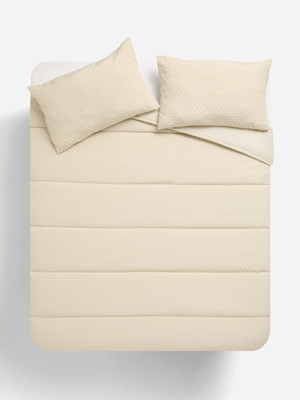 Jet Home Mara Stone Tufted Comforter King