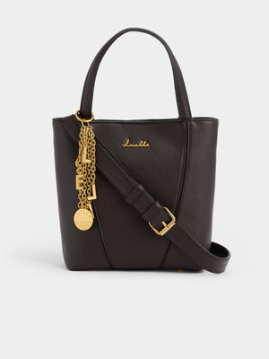 Luella Charm Bucket Bag