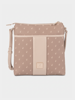 Women's Polo Tawny Brown Kensington Crossbody Bag