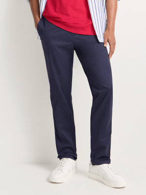 Markham Men's Slim Fit Navy Chino