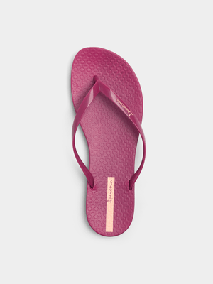 Women's Ipanema Wave Plum Flip Flop