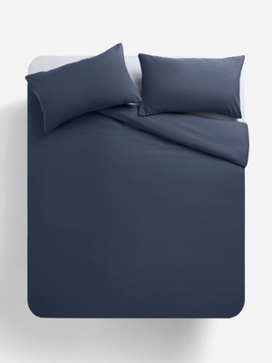 Jet Home Navy Duvet Cover Double