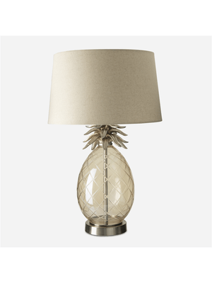 Table Lamp Pineapple With Cut Glass 58.5cm
